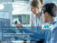 Vertriebsmitarbeiter (m/w/d) im Außendienst Estrichsysteme - Unterensingen