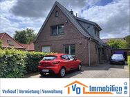 1A Zentrumslage: Geschmackvoll saniertes Einfamilienhaus mit Einbauküche, Garten und Garage - Wiesmoor