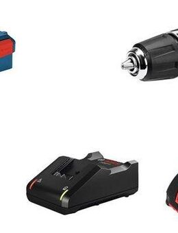 Bosch Professional Akku-Schlagbohrschrauber GSB 18V-21, (Set), inkl. 2 Akkus und Ladegerät