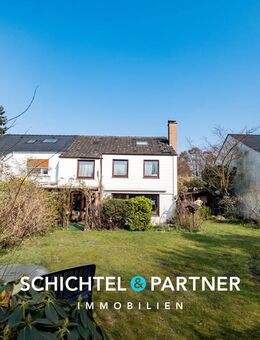 Huchting | Großes Reihenendhaus mit Garage und wunderschönem Grundstück - Bremen