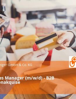 Junior Sales Manager (m/w/d) - B2B Neukundenakquise - München