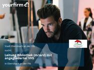 Leitung Bibliothek (m/w/d) mit angegliederter VHS - Ebersbach (Fils)