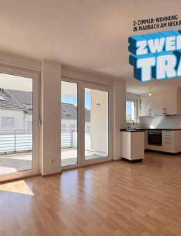 Zwei-Raum-Traum! 2-Zimmer-Wohnung in Marbach am Neckar - Marbach (Neckar)