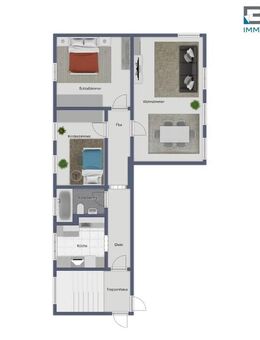Sichere Rendite! Vermietete 3-Zimmer-Wohnung als Kapitalanlage in gefragter Lage - Pforzheim