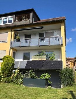 Sonnige EG- Wohnung im Dreifamilienhaus - Staig