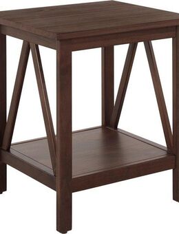 Timbers Beistelltisch Fonville (1-St), Beistelltisch aus Kiefernholz, Ablageboden, Breite 51 cm, Höhe 57 cm