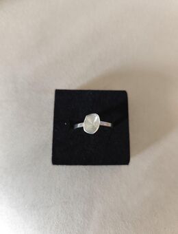 Gr.19, Polki Diamant Silber-Ring, 0.5ct! - Lucka