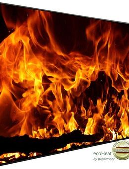 Papermoon Infrarotheizung Feuer, sehr angenehme Strahlungswärme