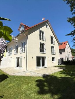 Rarität: DHH mit Bachlauf - großzügiges Wohnen trifft Naturidylle UND zentrale Lage - Moosburg (Isar)