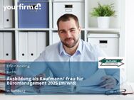 Ausbildung als Kaufmann/-frau für Büromanagement 2025 (m/w/d) - Bamberg