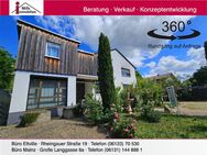 Solides, freistehendes 1-2 Familienhaus mit vielen Nutzungsmöglichkeiten/Ausbaumöglichkeiten und großem Garten - Nieder-Olm