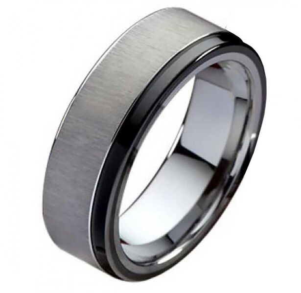 Damenring Wolframring DW105 ohne Stein - Aholming
