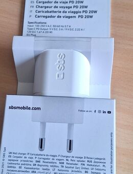 sbs Wall Charger / Ladegerät PD 20 W f A 54 - Kaufneu - Petersberg (Hessen)