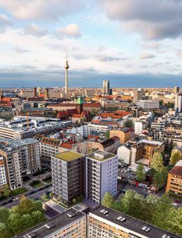 Mitte: Köpenicker Str: VERMIETETE 4-Zi-NEUBAU-Whg -10. OG - 92 m² - 2 BALKONE - SOFORT zu VERKAUFEN - Berlin