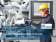 Techniker / Meister Elektrotechnik (m/w/d) - Illertissen