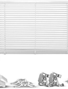 Good Life Jalousie Matti, ohne Bohren, freihängend, Klemmfix-Jalousie aus Aluminium