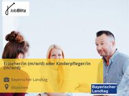 Erzieher/in (m/w/d) oder Kinderpfleger/in (m/w/d) - München