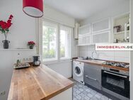 IMMOBERLIN.DE - Exzellente Wohnung mit Loggia/Terrasse & sonnigem Garten - Berlin