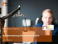 Sachbearbeitung Naturschutz (m/w/d) - Heilbronn