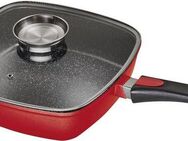 KING Bratpfanne, Aluminiumguss (1-tlg), 28 x 28 cm, abnehmbarer Griff, Induktion