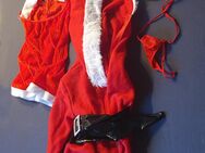 DWT / CD / TRANS - sexy NIKOLAUS Kostüm - Mäntelchen & Kleidchen sehr kurz - Mini String + Mütze - Altötting