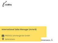 International Sales Manager (m/w/d) - Heitersheim