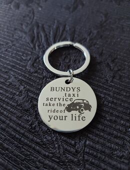 BUNDYS taxi VW Käfer Schlüsselanhänger aus Sammlungsauflösung - Zwickau