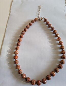 neue Karneolkette(.echt) braun 40 cm lang - Minden (Nordrhein-Westfalen)