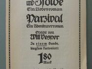 Verlagswerbung v. 1913: Tristan + Isolde u. Parzival - Münster