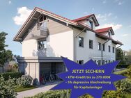 Traumhafte 4-Zimmer-Maisonette-Wohnung mit 3 Balkonen am grünen Ortsrand von Sauerlach - Sauerlach