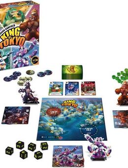 iello Spiel King of Tokyo, Gesellschaftsspiel