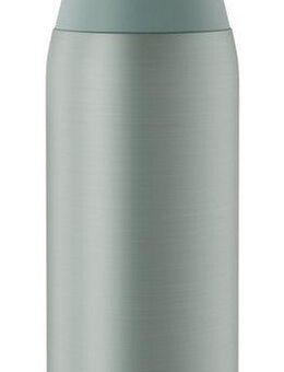 Alfi Trinkflasche ELEMENT BOTTLE, Edelstahlkörper, spülmaschinenfest, 0,6l, Free-Flow Trinksystem mit intuitivem Schraubverschluss