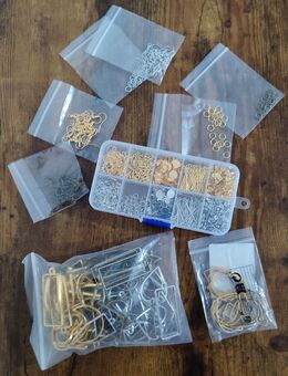 Rohlinge f. Schmuck Fassungen für Ohrringen z. Basteln NEU - Hannover