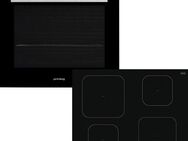 Privileg Backofen-Set BAKO Turn&Cook 470 BLACK, mit 2-fach-Teleskopauszug, Pyrolyse-Selbstreinigung