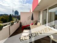 Sonniges und möbiliertes Microappartment mit 25m2 Wohnfläche plus 18 m2 Dachterrasse nähe BMW - München