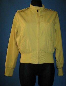 NEUw * Stylisch * ausgefallen * Original VINTAGE * Bomber * Blouson * Kurz * Jacke "JOOP!" Original * Gr. 34- 36, 38/ XS- S * sonnen- gelb * - Riedlingen