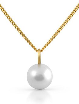 Orolino Kette mit Anhänger Gold 585 mit weißer Perle 9mm