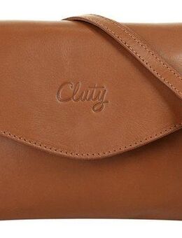 Cluty Abendtasche, echt Leder, Made in Italy