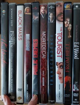 DVDs - Filme mit Johnny Depp - Pegau