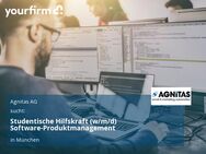 Studentische Hilfskraft (w/m/d) Software-Produktmanagement - München