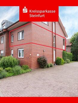 Ruhiges Wohnen mit Stadtanschluss - 3-Zimmer-Wohnung in Lotte-Wersen - Lotte