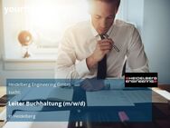 Leiter Buchhaltung (m/w/d) - Heidelberg