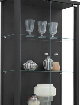 fif möbel Vitrine OPTIMA Hängevitrine/Glasvitrine 2x Glastür,perfekt für Sammler,Sammlervitrine