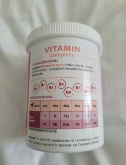 Napfcheck Vitamin complete – spezielle Vitaminergänzung für Hunde - Balingen