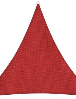 Windhager Sonnensegel Capri Dreieck, 4x4x4m, rot