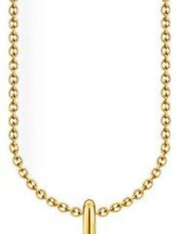 THOMAS SABO Kette mit Anhänger Kette mit Anhänger Roses Romance, mit Zirkonia (synth)