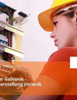 Mitarbeiter Galvanik - Schmuckherstellung (m/w/d) - Pforzheim