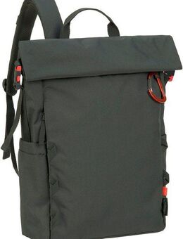 LÄSSIG Wickelrucksack Green Label, Outdoor Rolltop Backpack, dark olive