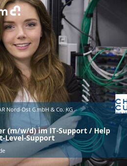 Mitarbeiter (m/w/d) im IT-Support / Help Desk/ First-Level-Support - Ludwigsfelde