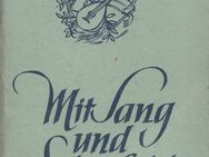 Notenbüchlein vom Bund Evang. Jugend der Schweiz MIT SANG UND SAITENSPIEL [1956] - Zeuthen